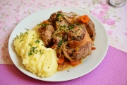 rasol de vita cu legume la Crock-Pot