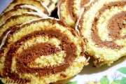 Rulada cu crema de ciocolata de casa