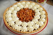 tarta cu ciocolata si ghimbir caramelizat