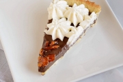 tarta cu ciocolata si ghimbir caramelizat
